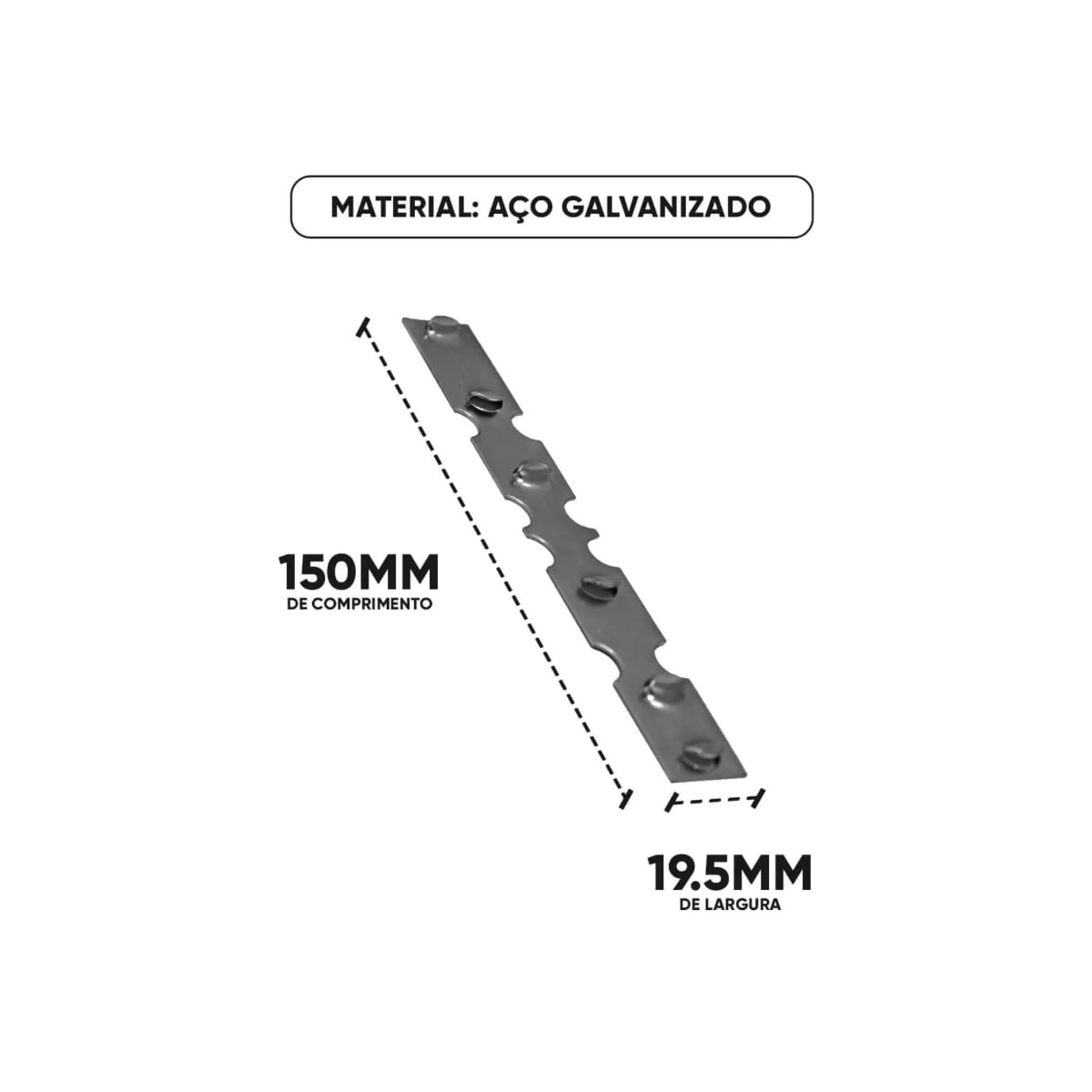Grapa Chumbador 838 Para Contramarco Cm063 Cm060 Com 1500un - Imagem 2